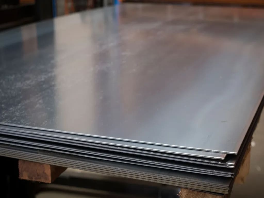 Steel plate and sheet for fabrication